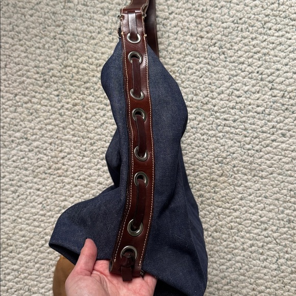 Dooney & Bourke Denim Hobo - Picture 5 of 6